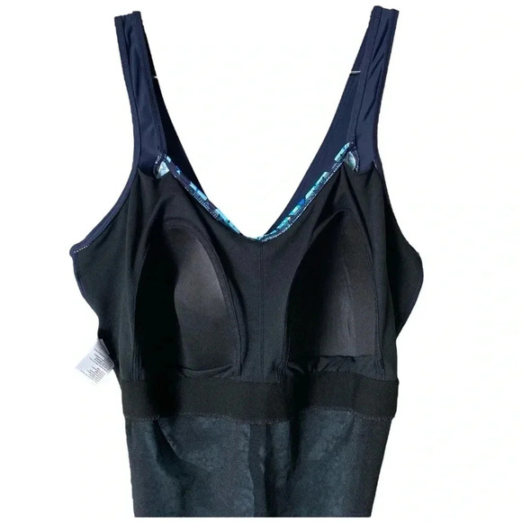 GABAR |Women’s Mixed Floral Print Shirred Front One Piece Swimsuit Plus Size 22W - Picture 5 of 8